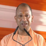 uttar pradesh chief minister yogi adityanat5h addresses a public event after proposing the renaming of Mustafabad village to kabir dham