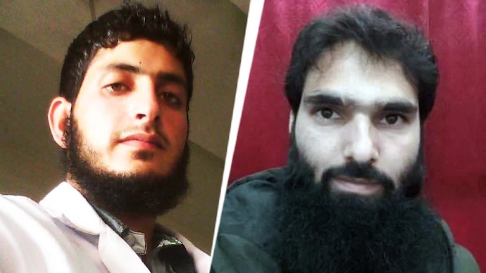 Muzammil Shakeel (L) and Adeel Ahmad Rather has been arrested by Jammu and Kashmir police (PC: India today