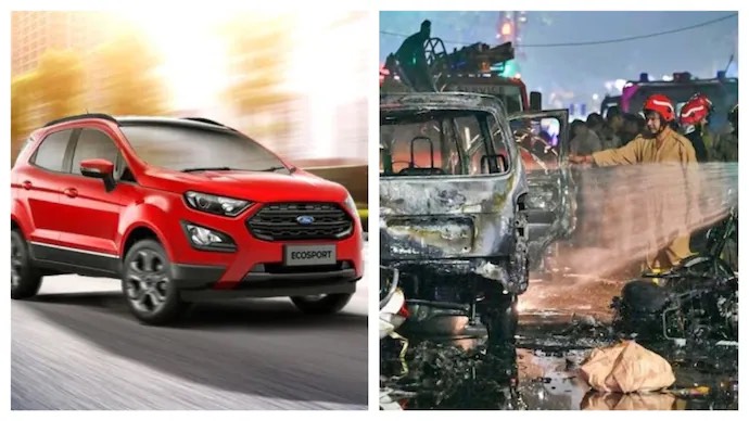 Red EcoSport (DL10CK0458)linked to Red Fort blast case